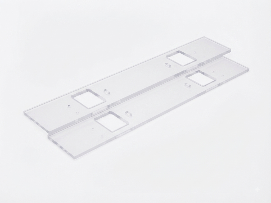 Acrylic Penny Pusher Scraper Panel