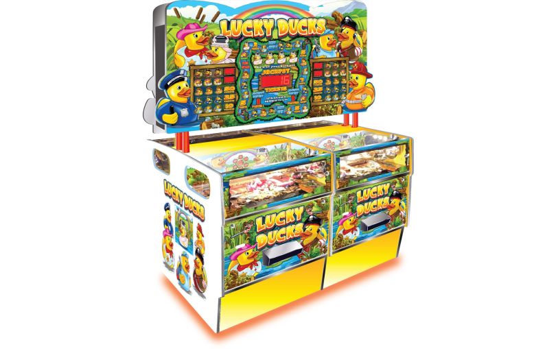 Lucky Ducks Pusher arcade machine