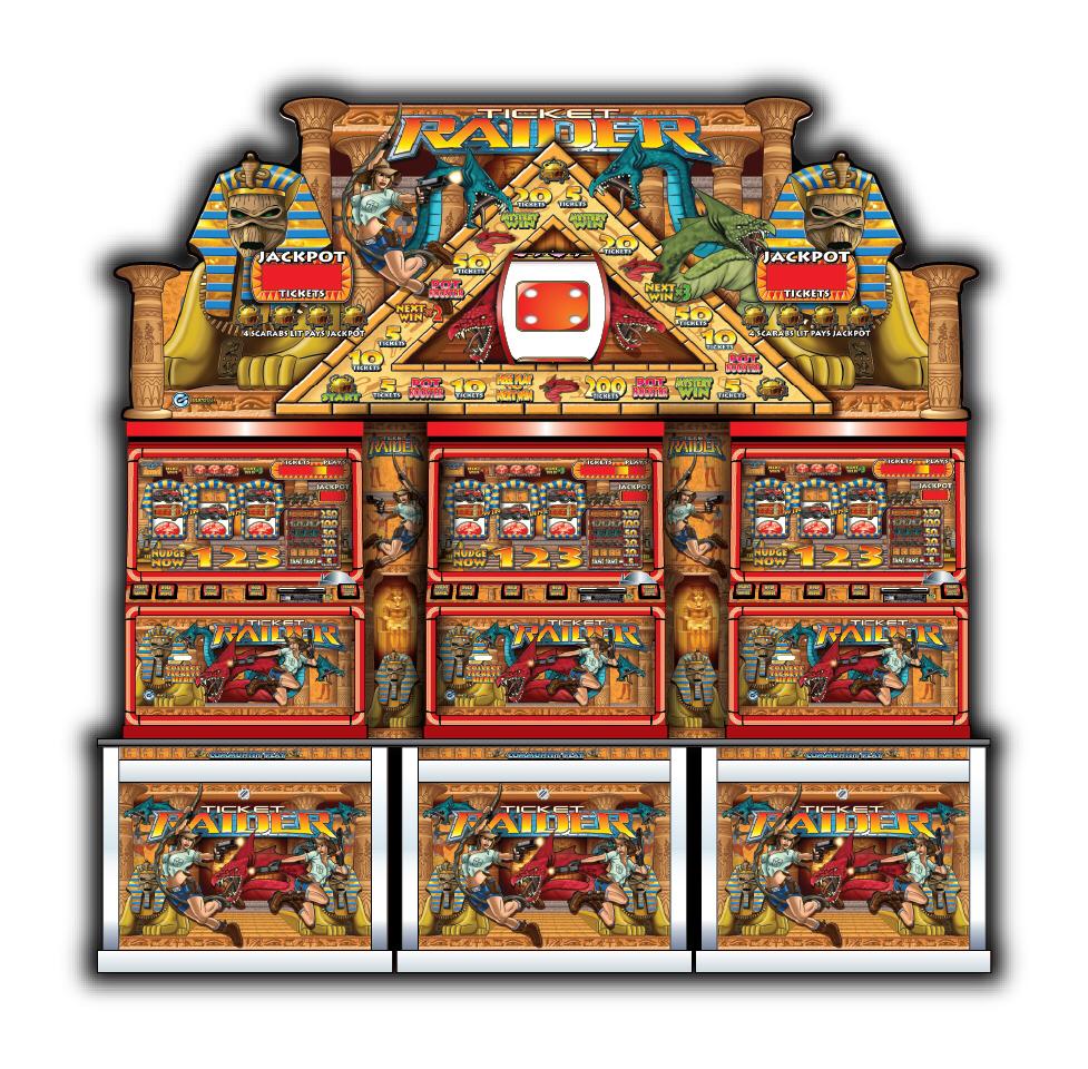 Ticket Raider arcade machine